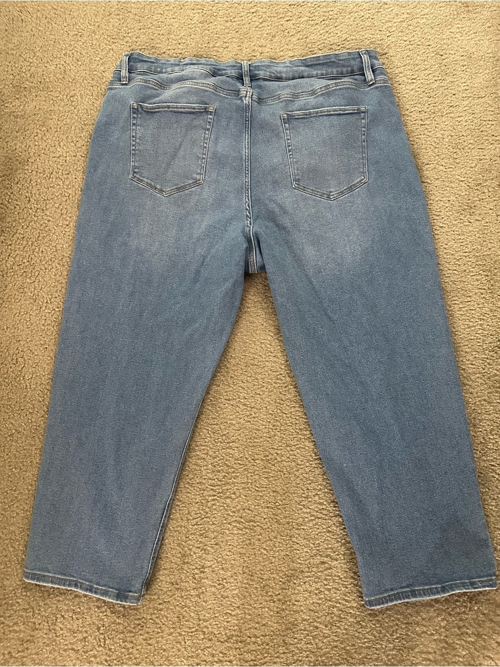 Ava & Viv Distressed Ankle Jeans – Light Wash 22W - Picture 2 of 8